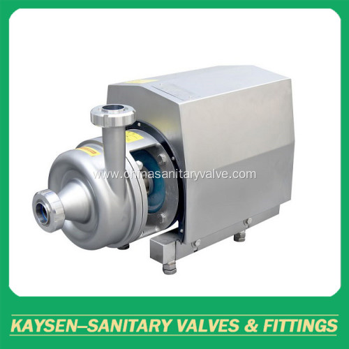 Sanitary pipeline high shear movable emulsion pump